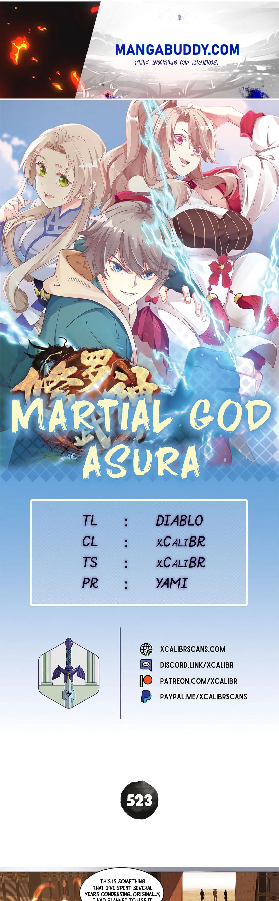 Martial God Asura - Chapter 523