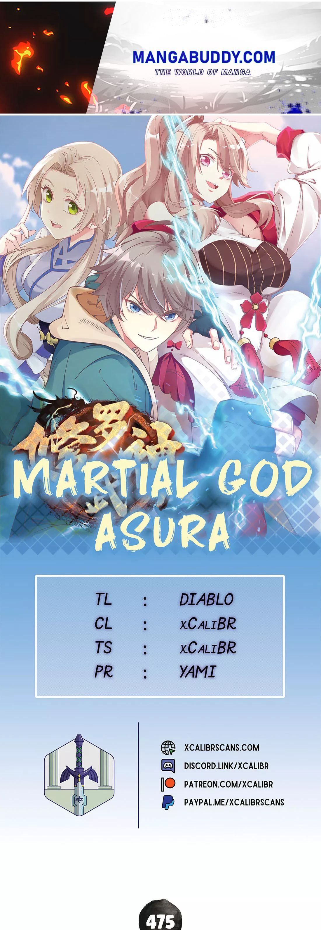 Martial God Asura - Chapter 475