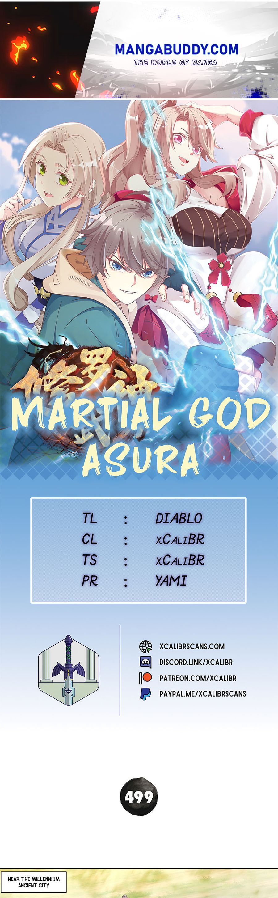 Martial God Asura - Chapter 499