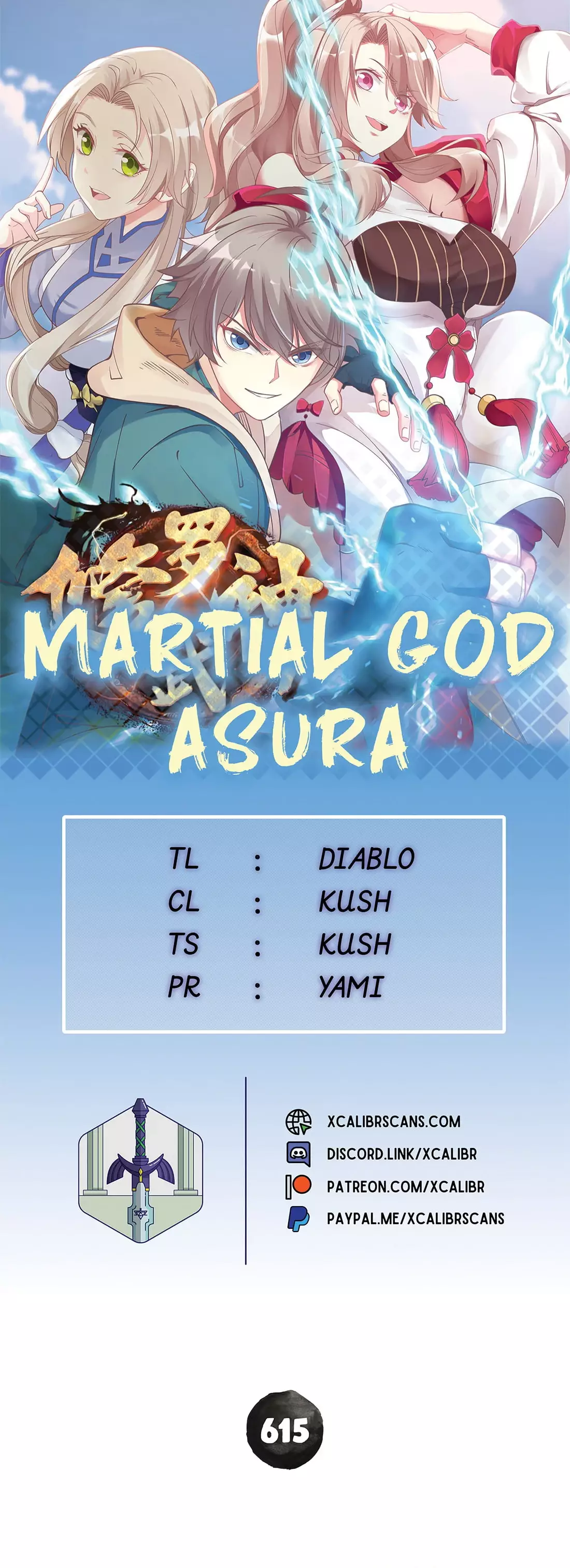 Martial God Asura - Chapter 615