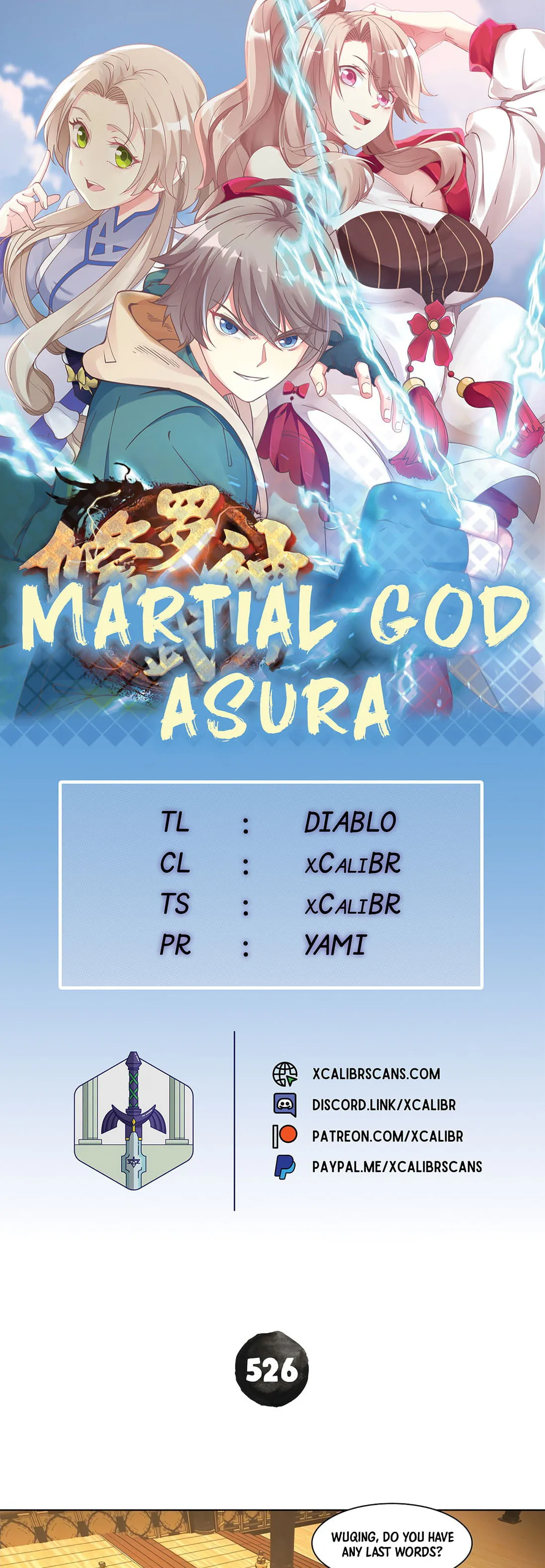 Martial God Asura - Chapter 526