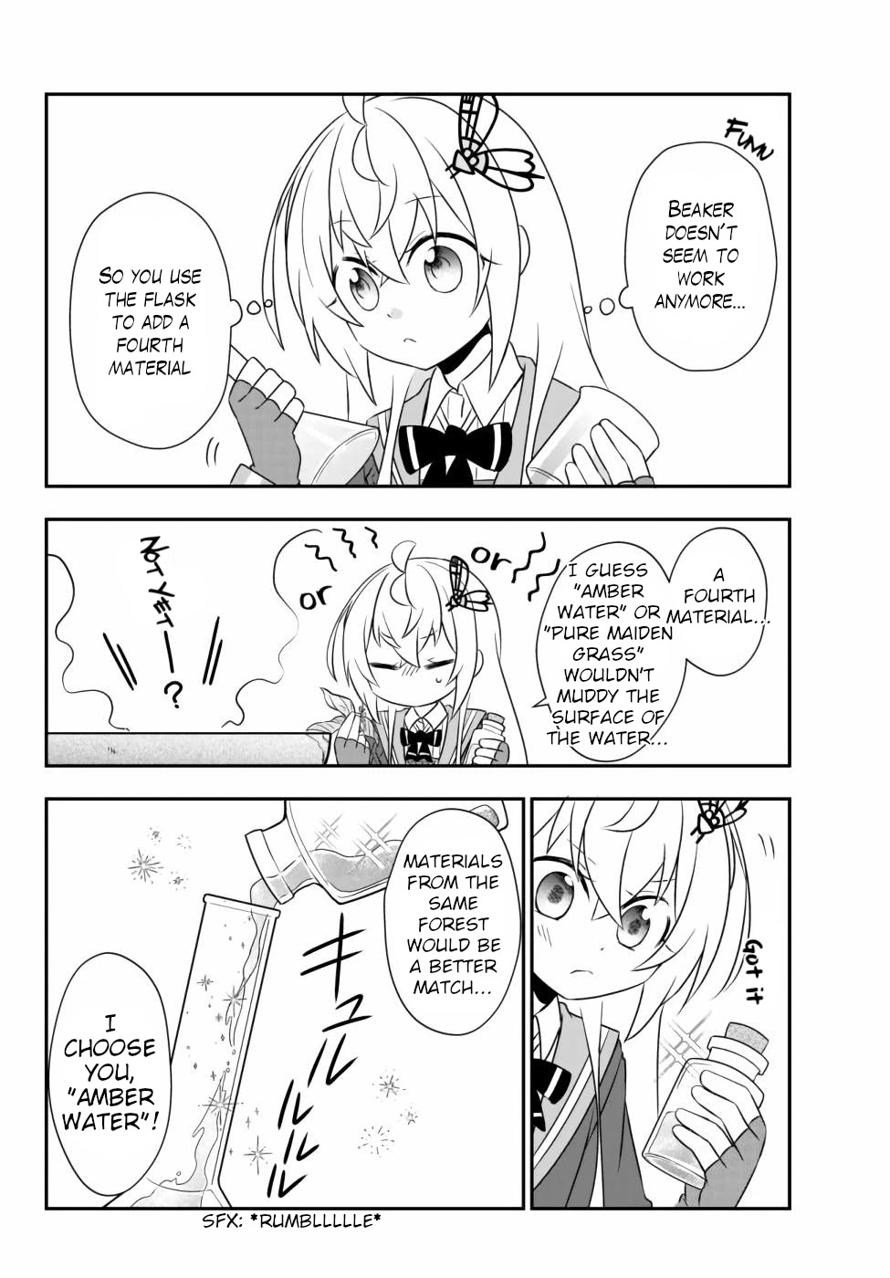 Bishoujo Ni Natta Kedo, Netoge Haijin Yattemasu - Chapter 14.1: Flask And Beaker (1)