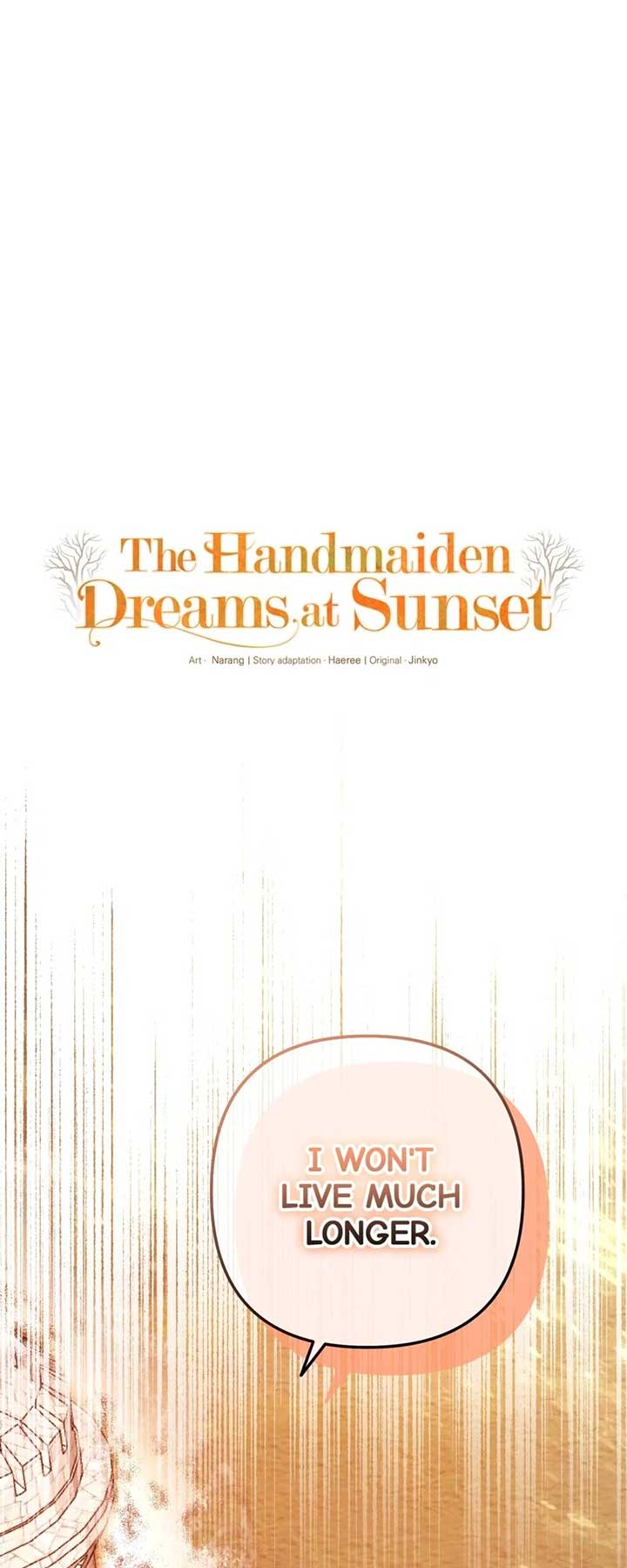 The Handmaiden Dreams At Sunset - Chapter 58