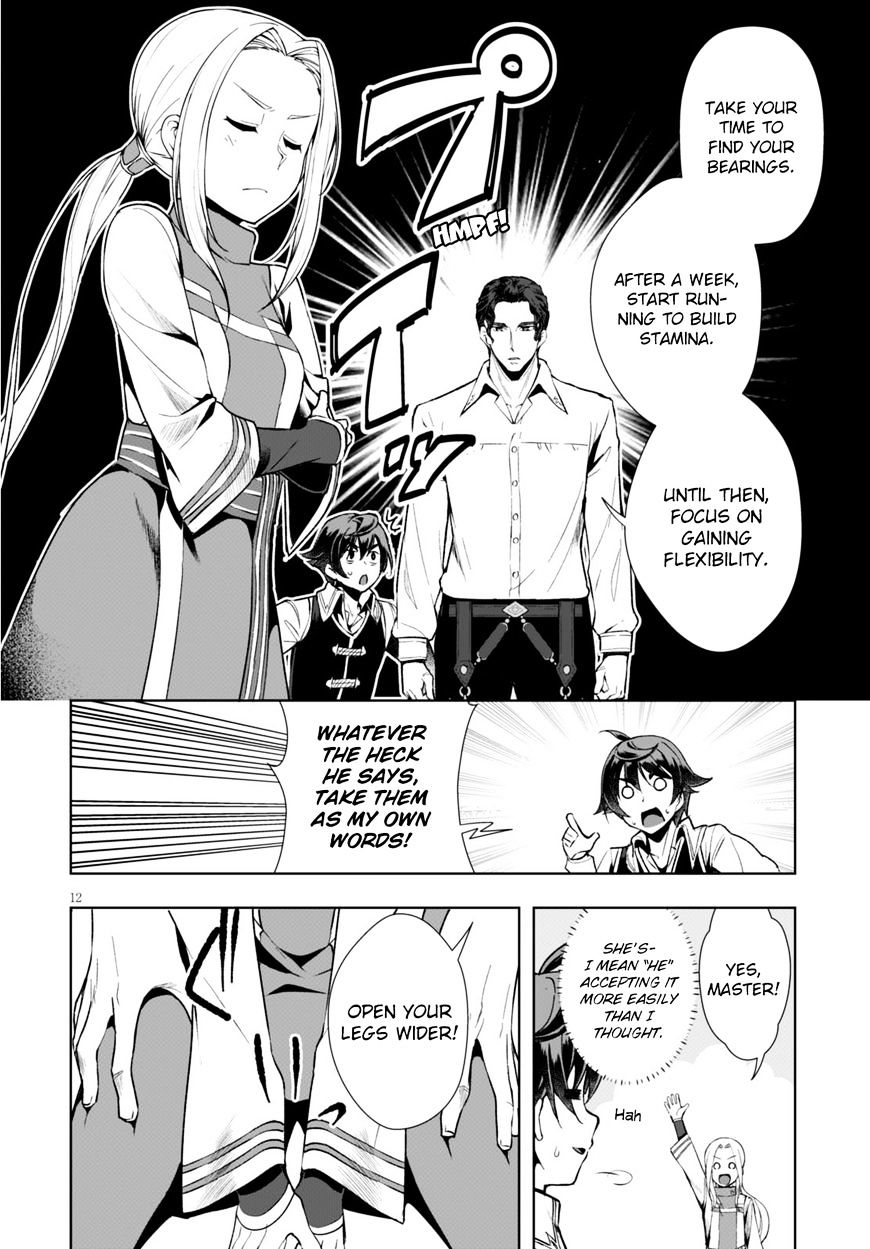 Botsuraku Youtei Nanode, Kajishokunin Wo Mezasu - Chapter 4