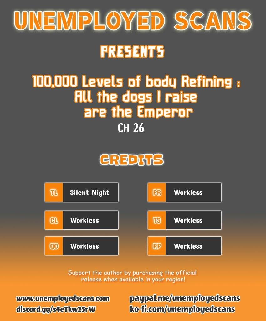 100,000 Levels Of Body Refining : All The Dogs I Raise Are The Emperor - Chapter 26