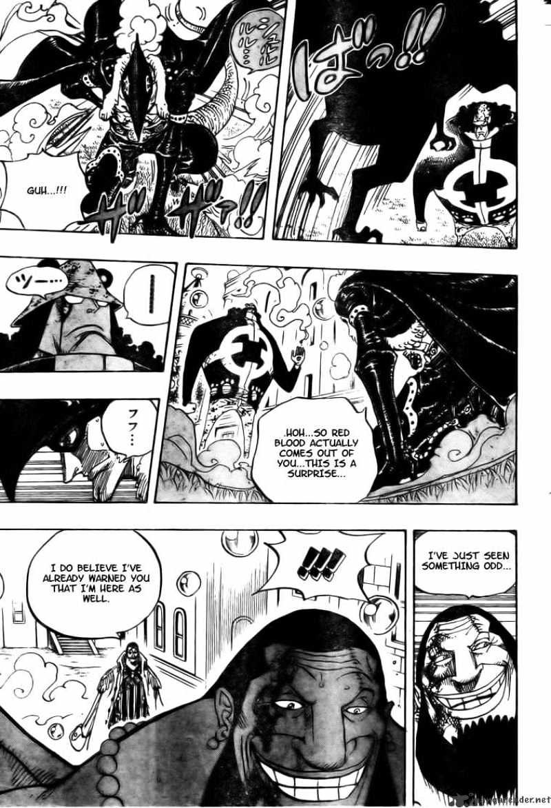 One Piece - Chapter 509 : Kizaru Vs 4 Captains