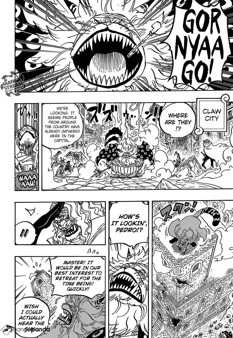 One Piece - Chapter 816 : Dog Vs Cat