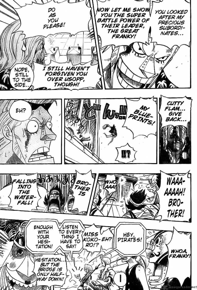 One Piece - Chapter 399 : Jump To The Fall!!