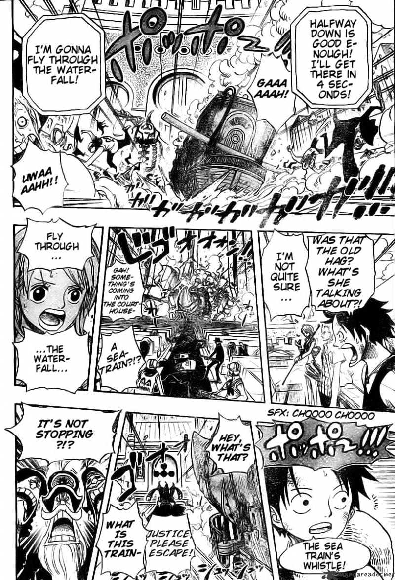 One Piece - Chapter 399 : Jump To The Fall!!