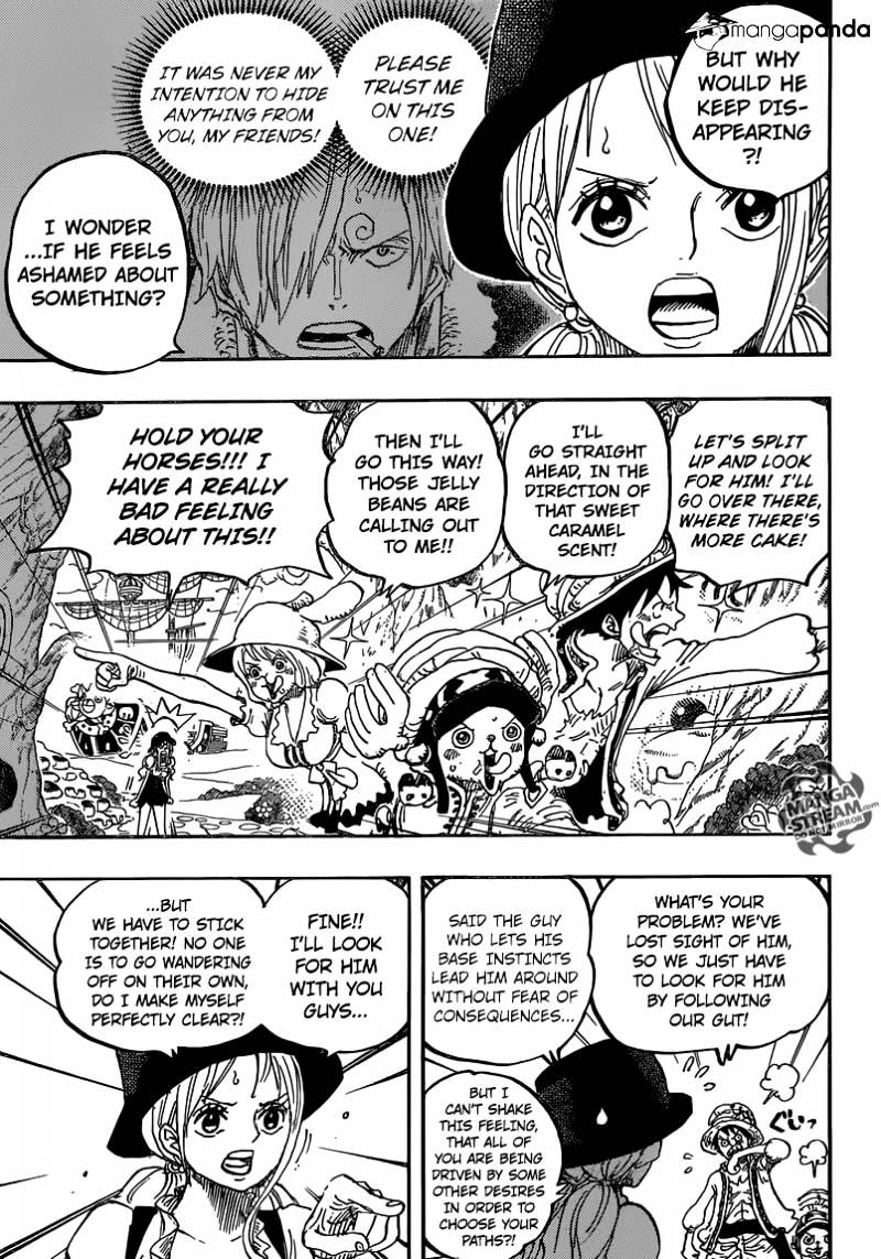 One Piece - Chapter 831 : Adventure In A Mysterious Forest