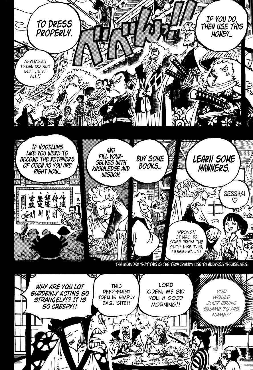 One Piece - Chapter 963: Becoming Samurai