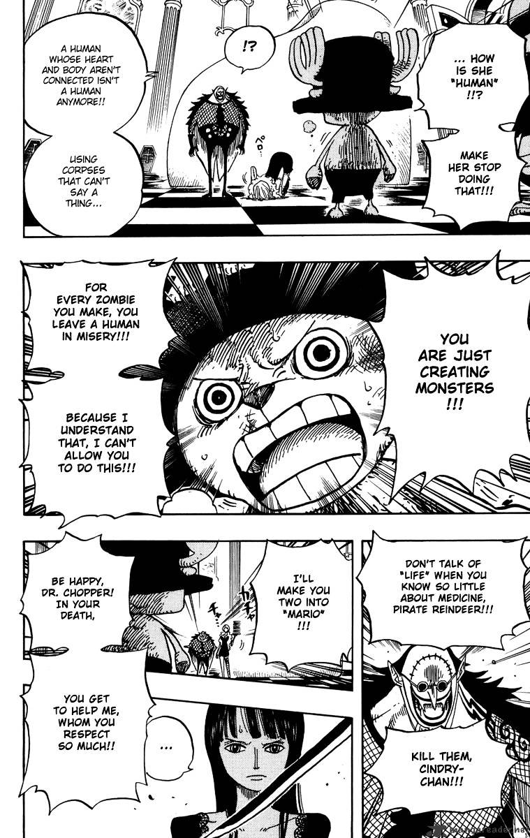 One Piece - Chapter 468 : Pirate Chopper Vs Enigma Hogback