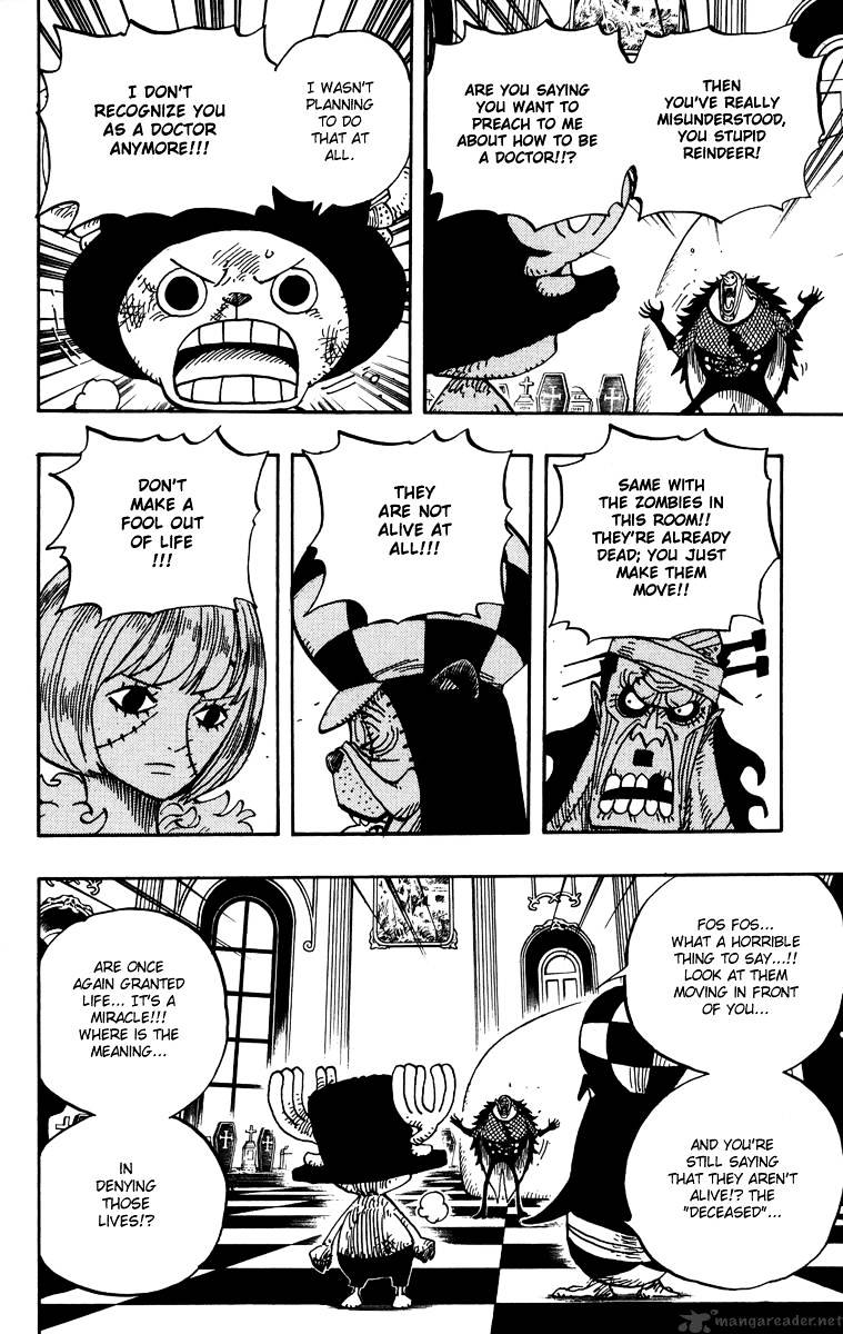 One Piece - Chapter 468 : Pirate Chopper Vs Enigma Hogback