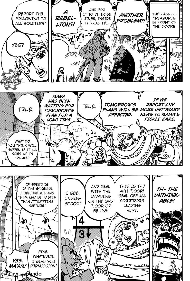 One Piece - Chapter 852 : The Germa Failure