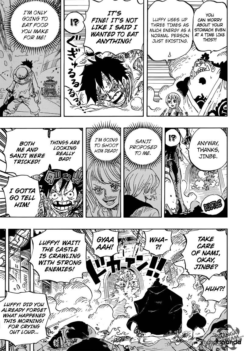 One Piece - Chapter 852 : The Germa Failure