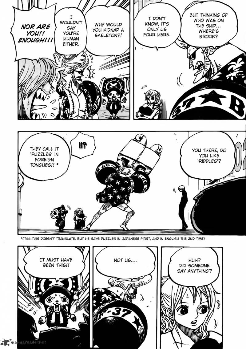 One Piece - Chapter 657 : A Severed Head