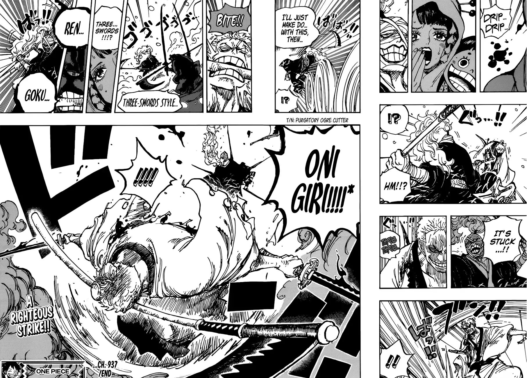 One Piece - Chapter 937: Gyukimaru On Oihagi Bridge