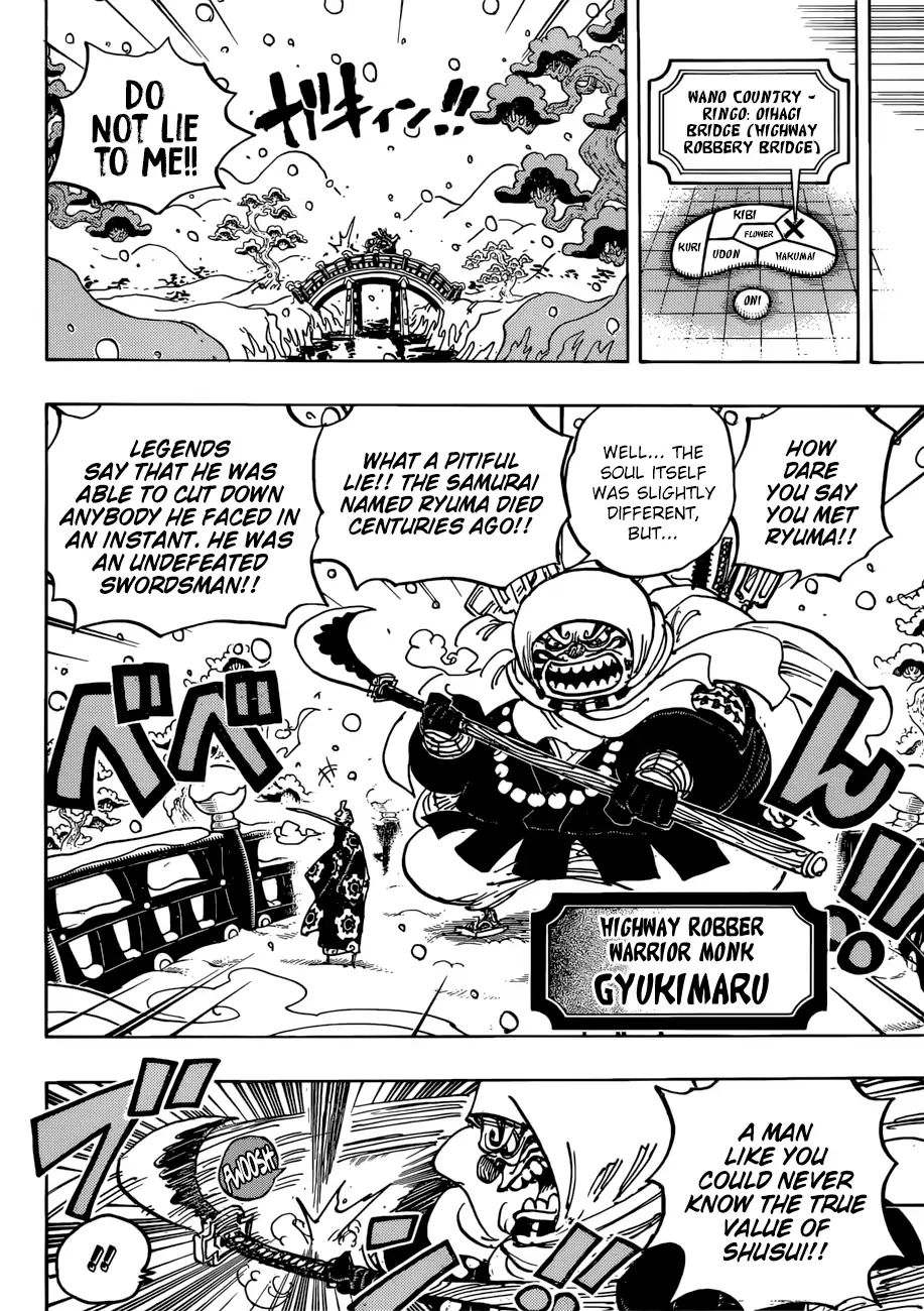 One Piece - Chapter 937: Gyukimaru On Oihagi Bridge