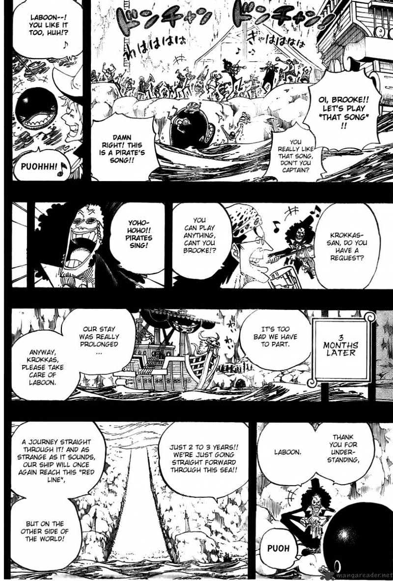 One Piece - Chapter 487 : That Song