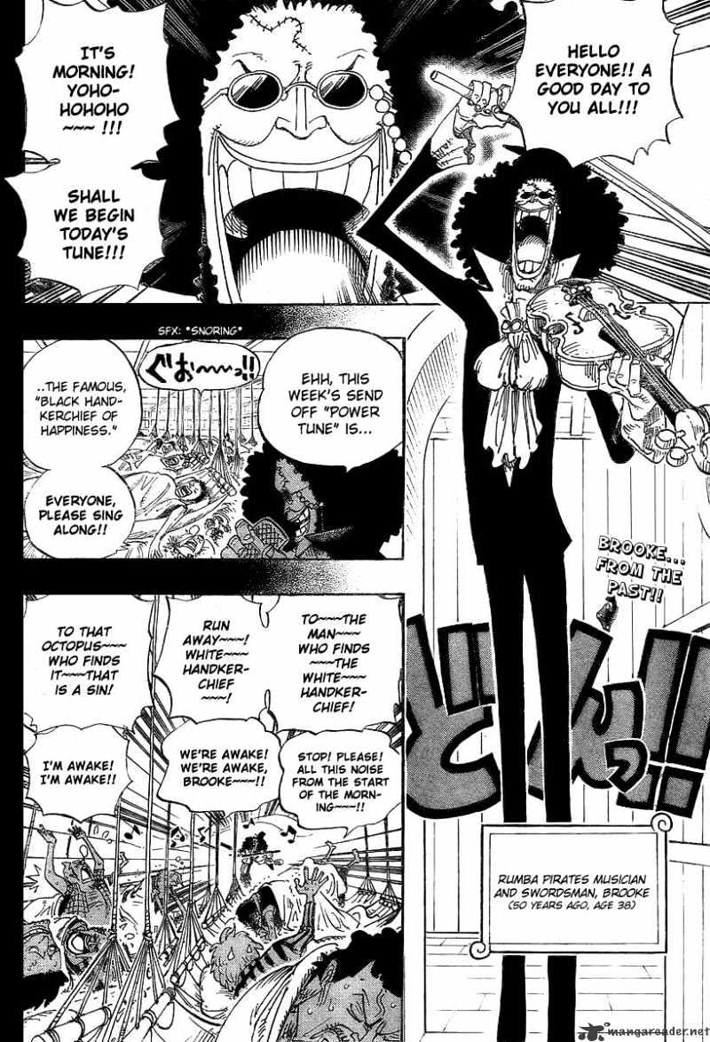 One Piece - Chapter 487 : That Song