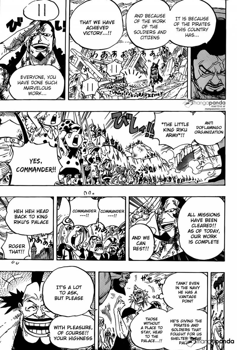 One Piece - Chapter 793 : The Tiger And The Dog