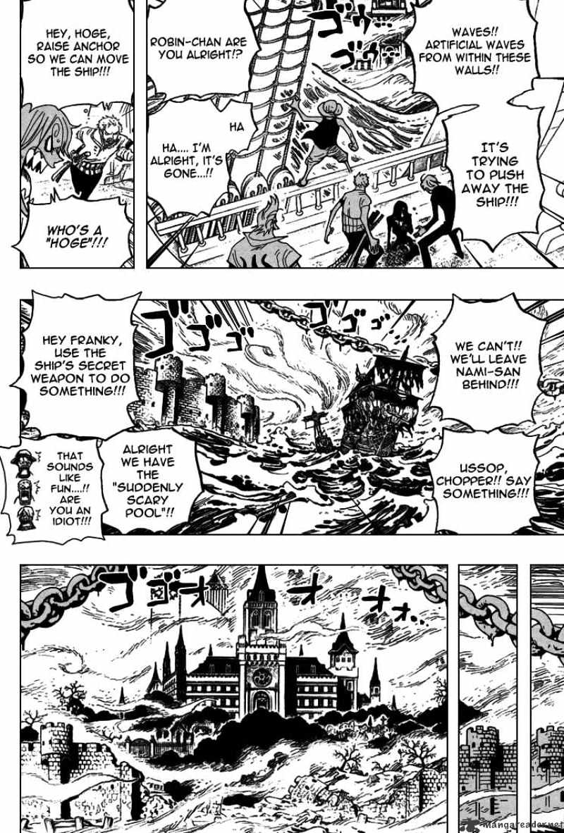 One Piece - Chapter 444 : Adventure At The Ghost Island