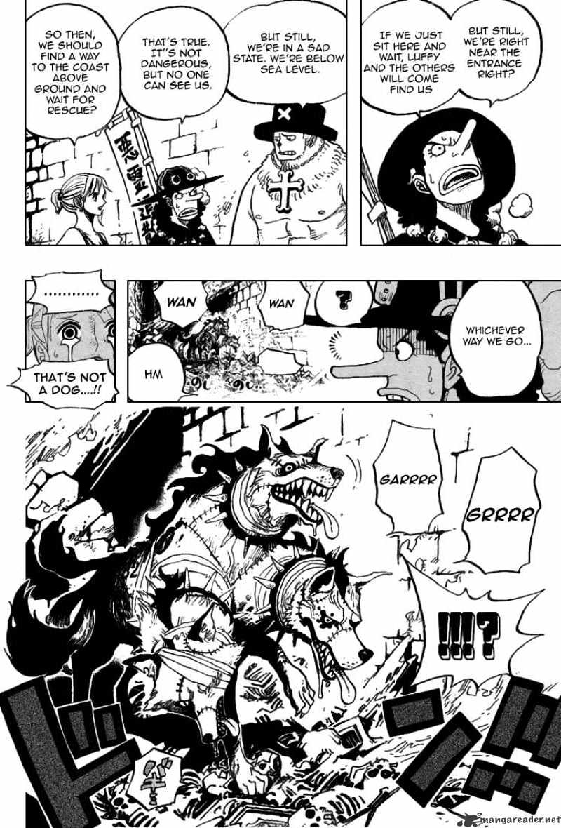 One Piece - Chapter 444 : Adventure At The Ghost Island