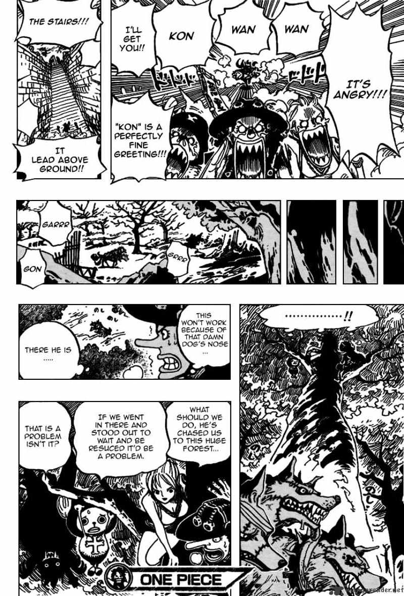 One Piece - Chapter 444 : Adventure At The Ghost Island