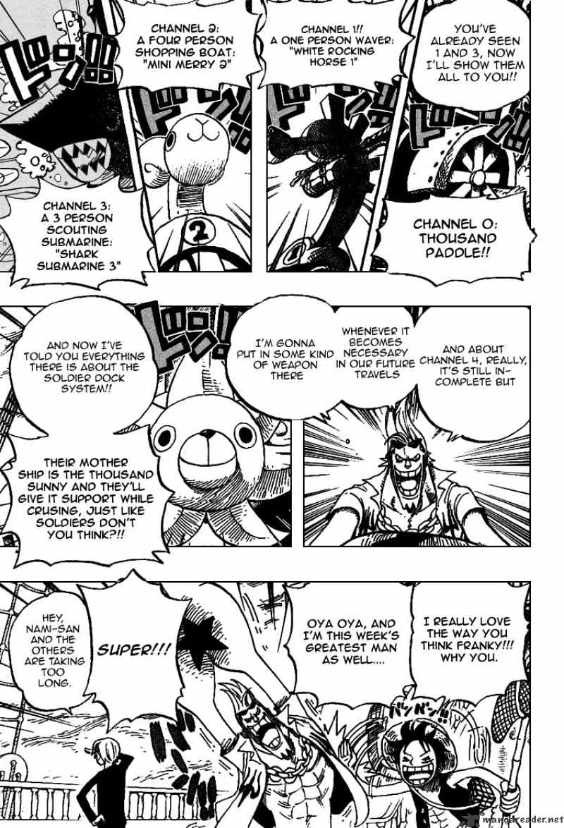 One Piece - Chapter 444 : Adventure At The Ghost Island