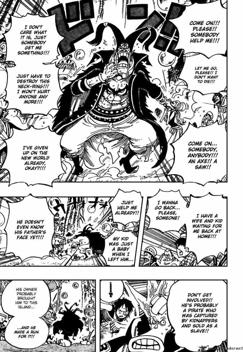 One Piece - Chapter 497 : Adventure On The Islands Of The Dancing Bubbles