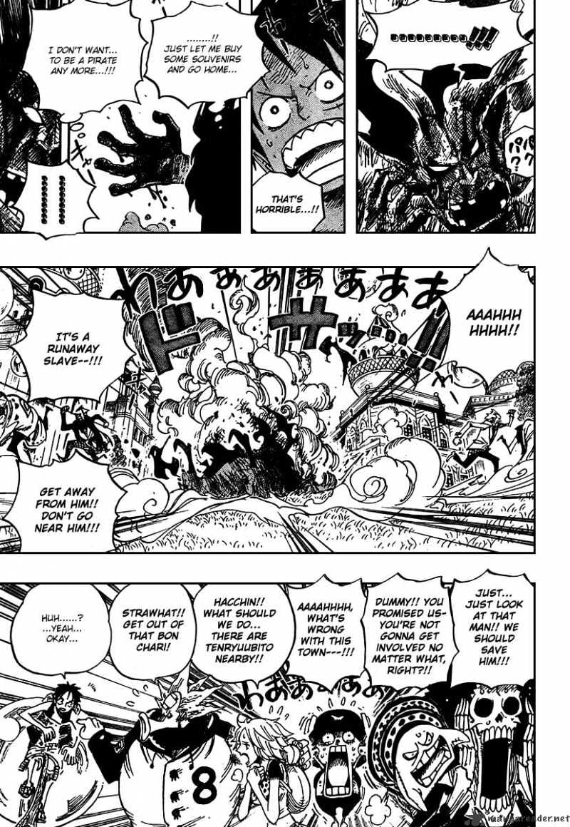 One Piece - Chapter 497 : Adventure On The Islands Of The Dancing Bubbles