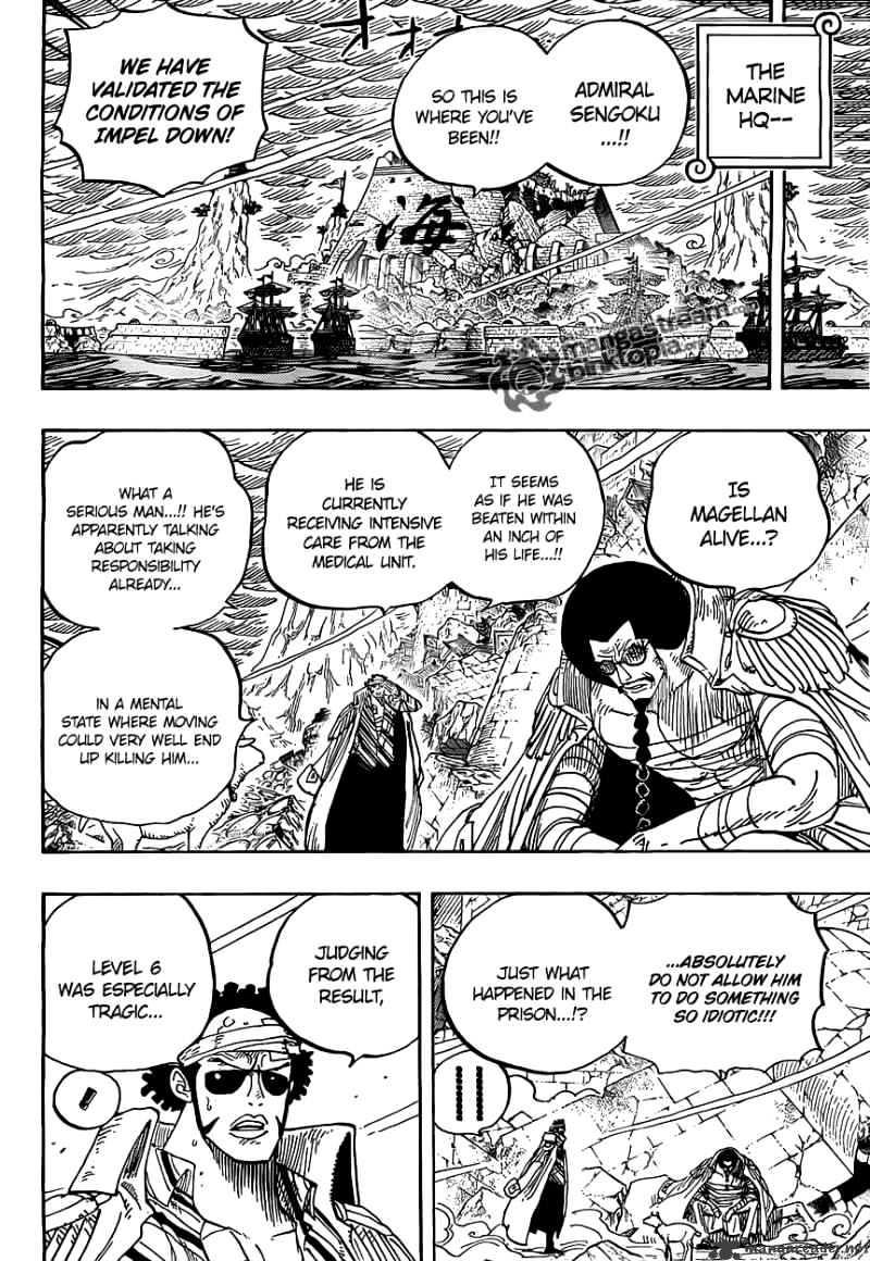 One Piece - Chapter 581 : The Creeping Future