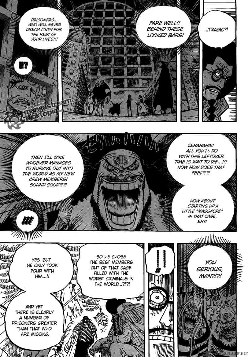 One Piece - Chapter 581 : The Creeping Future