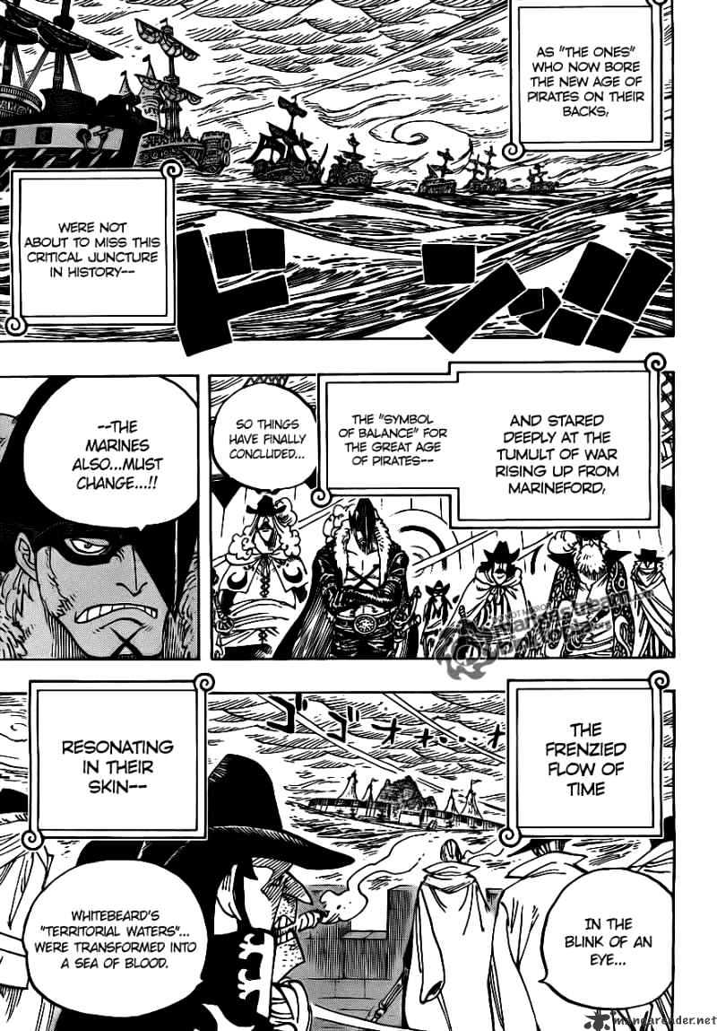 One Piece - Chapter 581 : The Creeping Future