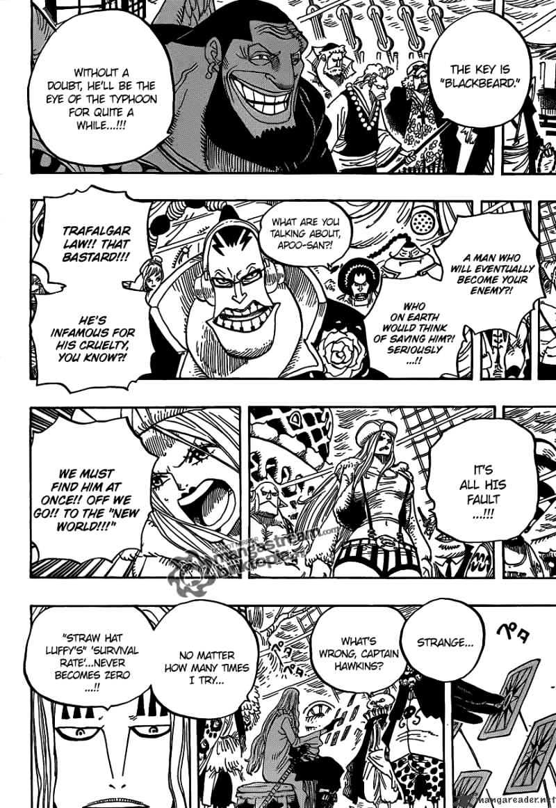 One Piece - Chapter 581 : The Creeping Future