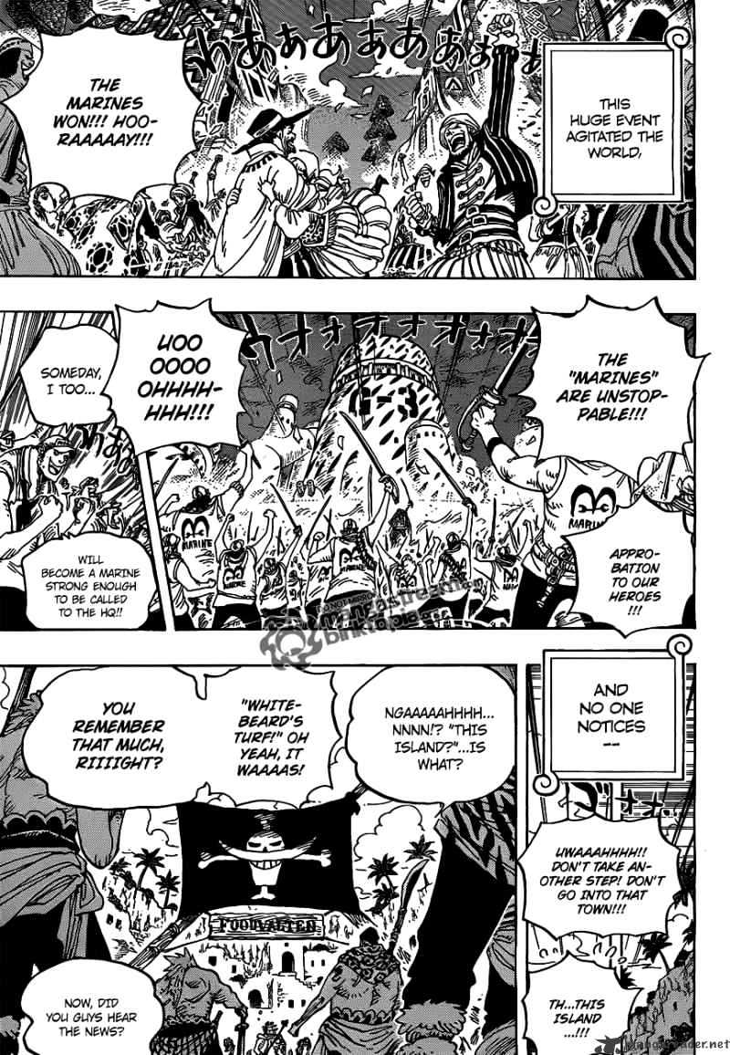 One Piece - Chapter 581 : The Creeping Future