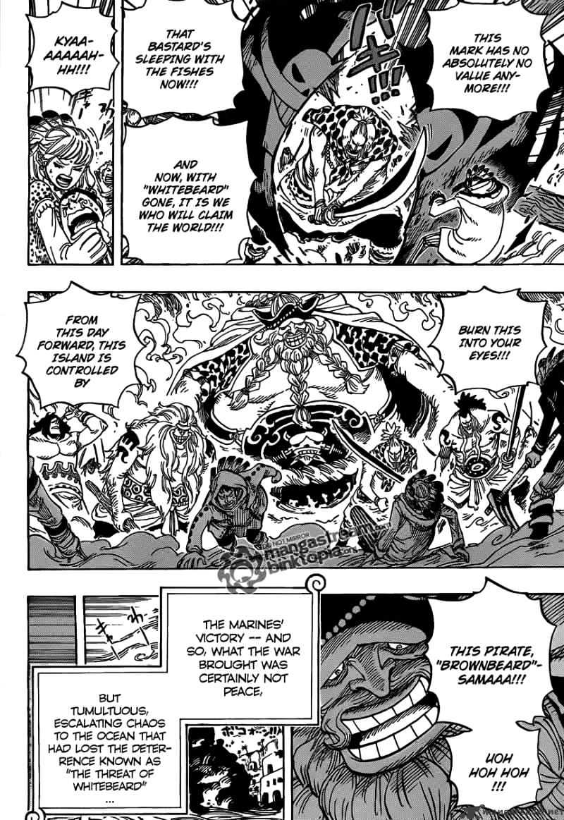 One Piece - Chapter 581 : The Creeping Future