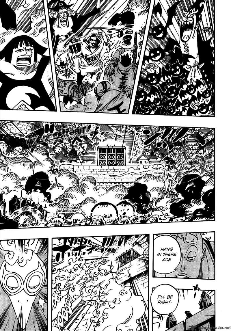 One Piece - Chapter 567 : Marineford Marine Hq Oris Plaza