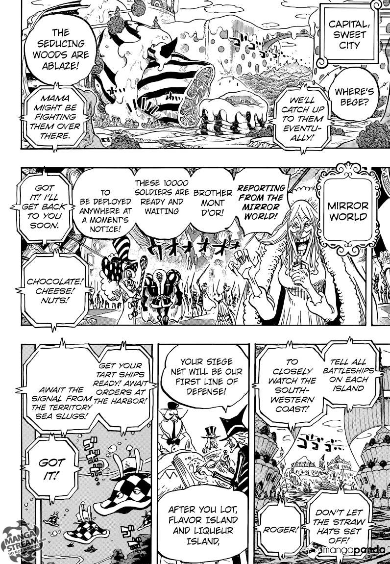 One Piece - Chapter 874 : King Baum