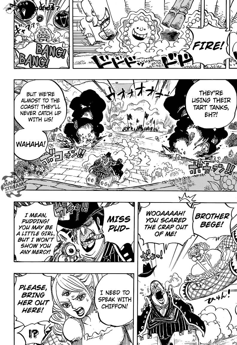 One Piece - Chapter 874 : King Baum