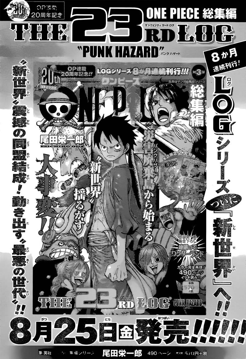 One Piece - Chapter 874 : King Baum