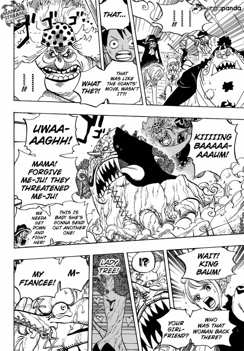 One Piece - Chapter 874 : King Baum