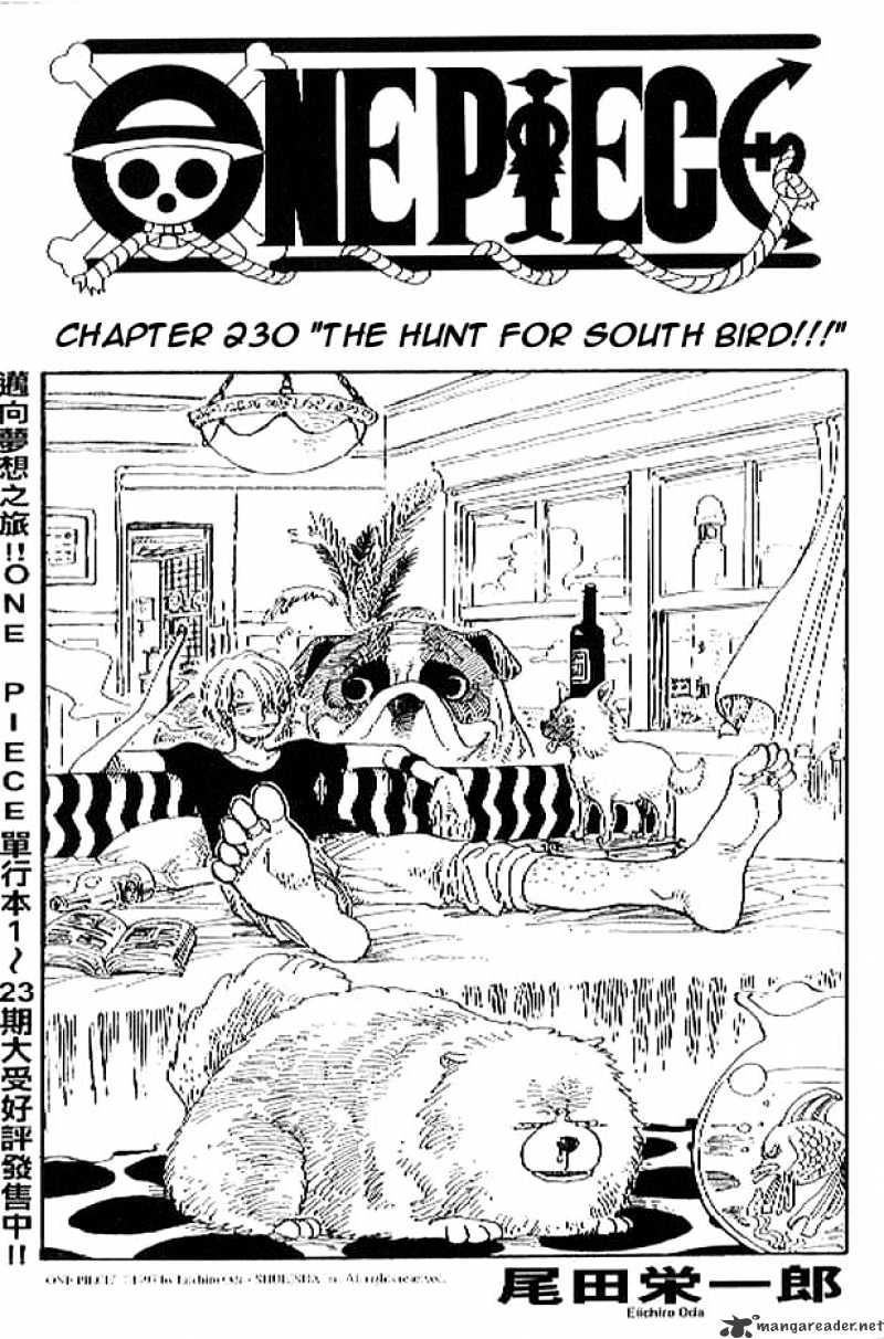 One Piece - Chapter 230 : The Hunt For South Bird!!!