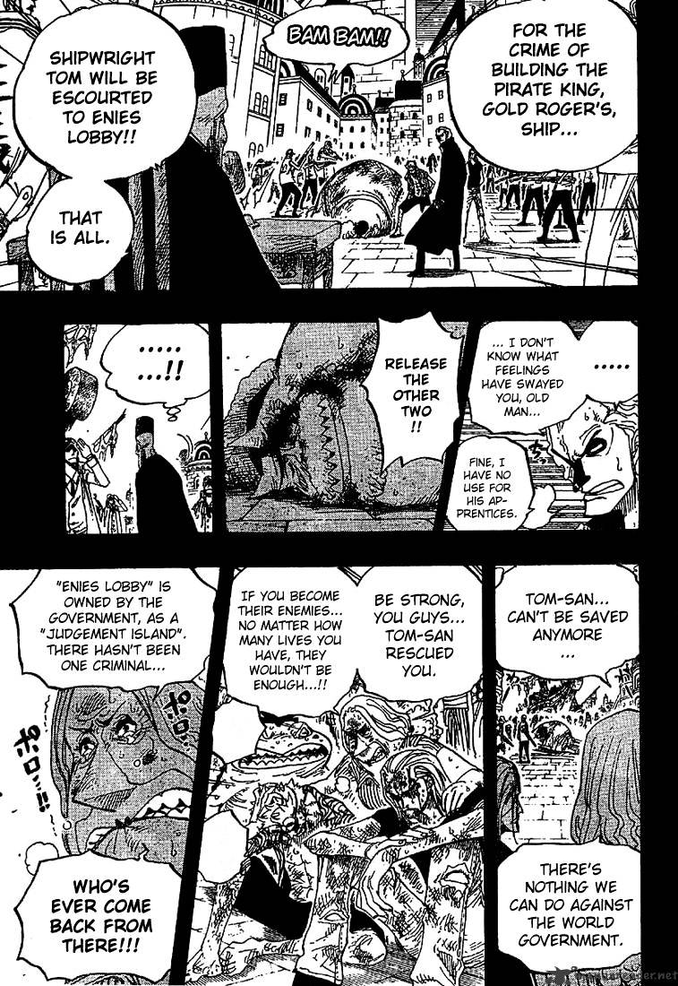 One Piece - Chapter 357 : Cutty Flam