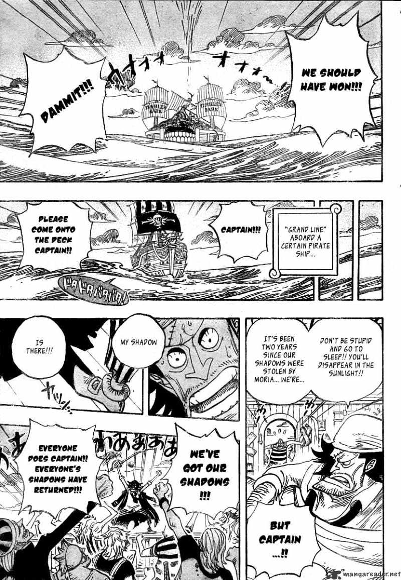 One Piece - Chapter 483 : The End Of The Dream