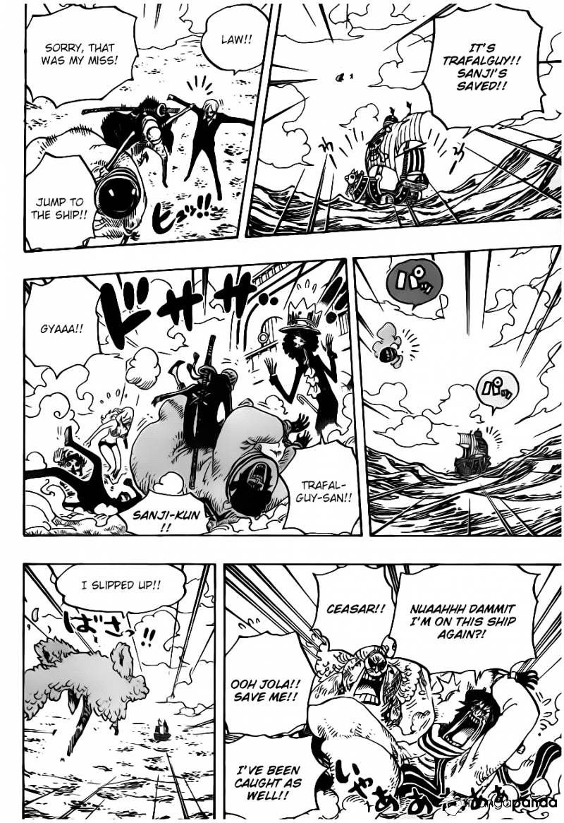 One Piece - Chapter 724 : Law’s Plan.