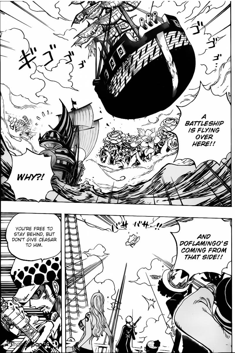 One Piece - Chapter 724 : Law’s Plan.