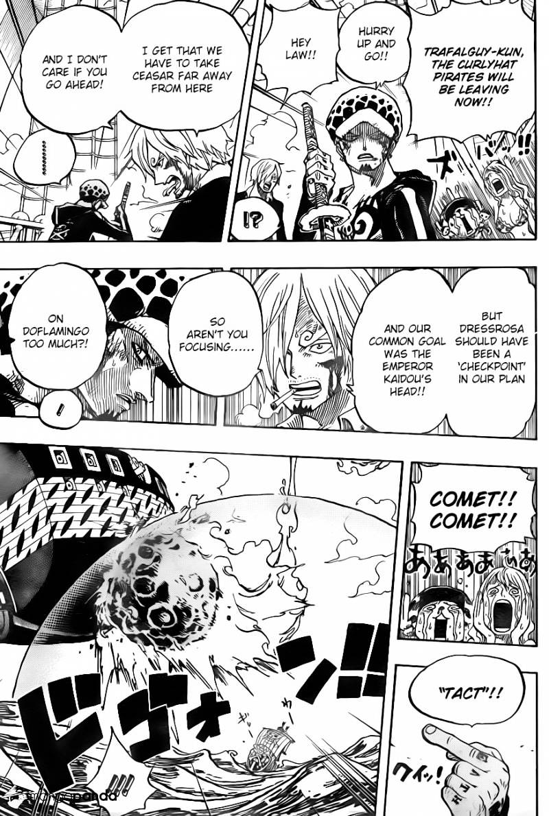 One Piece - Chapter 724 : Law’s Plan.