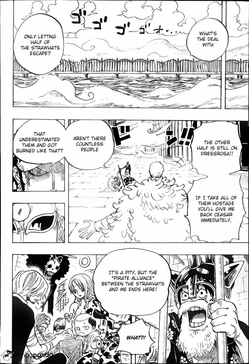 One Piece - Chapter 724 : Law’s Plan.