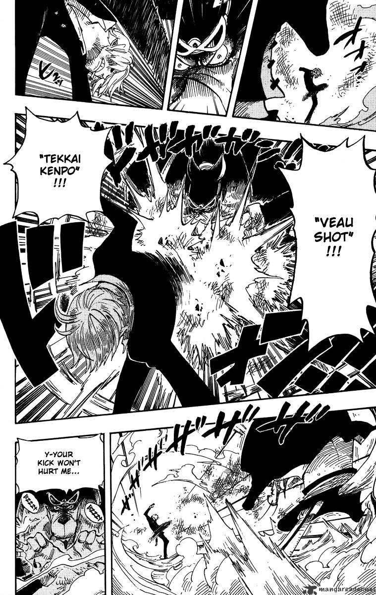 One Piece - Chapter 414 : Sanji Vs Jabura